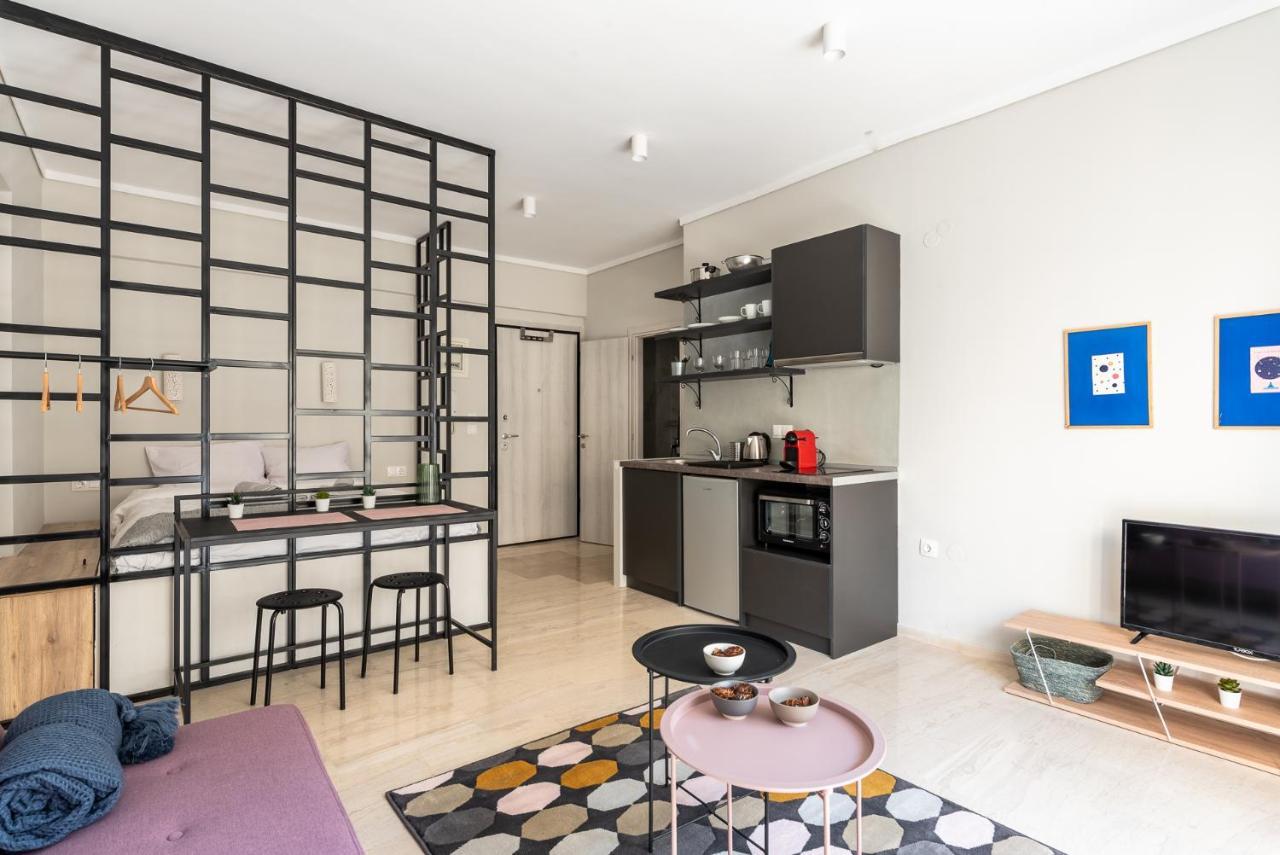 Modern Studio Close To Waterfront Салоники Экстерьер фото