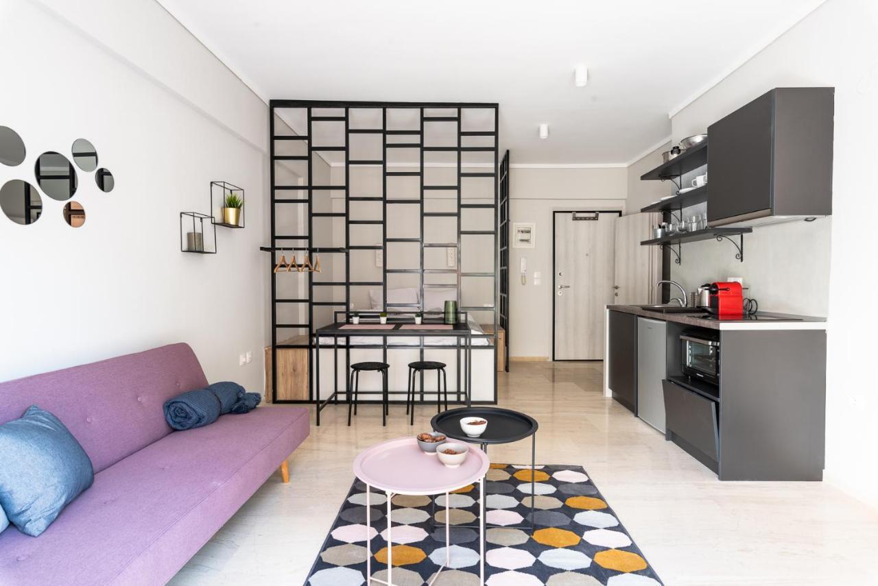 Modern Studio Close To Waterfront Салоники Экстерьер фото